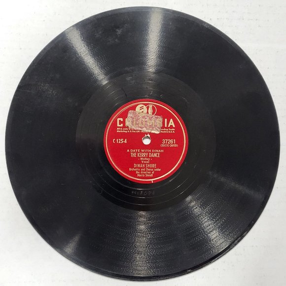 The Kerry Dance / Can't Help Lovin' Dat Man - Columbia 37261 - 10 in 78 RPM - Picture 3 of 4